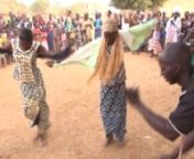 This is a public live performance of Khasonka drumming, song, and dance in the former village Diallola, which today is a suburb of the city of Mahina in western Mali. The piece