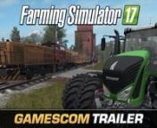 ►Pre-order: http://www.farming-simulator.com/buy-now.phpn►Website: http://www.farming-simulator.com n►Facebook : https://www.facebook.com/giants.farming.simulatorn►Twitter: http://www.twitter.com/farmingsimn►Instagram: http://www.instagram.com/giantsfarmingsimulatornnNext week will be Gamescom 2016 in Köln, Germany, a landmark for Farming Simulator, where the game was met with huge success for the past 7 years, gathering hundreds of thousands of German players, constituting an importa