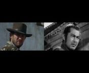 Sergio Leone was inspired by Akira Kurosawa who in turn was inspired by Dashiell Hammett. Here is a side-by-side look at the respective births of the