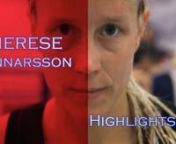 Therese Gunnarsson Highlight video 2.0nnThis is the second highlight video of the professional martial art Fighter Therese GunnarssonnnBorn and raised in Helsingborg (Örkeljunga) 30th of November 1983nTherese started training Kickboxing 2004 and Muay thai 2010nnAt the moment Therese is fighting for Halmstad Muaythai and in boxing she is representing Helsingborgs Boxing clubnnAchievements &amp; Awards of Therese GunarssonnnWorld champion Pro 2012 K1nWorld champion 2011 Kickboxing K1-rulesn6 gold