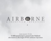 During WWII on Sunday 17th September 1944, the largest airborne operation up to that point commenced. 35.000 British &amp; Polish paratroopers dropped down on Dutch soil. The operation was called ‘Operation Market Garden’. The allied forces hoped that this move was a progression in ending the war. This shortfilm covers a part of the important WOII history in the provence of Gelderland. Multiple cities, like Nijmegen and Arnhem, have deeply rooted ties with this history and are working hard i