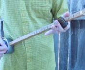 A very simple instrument made with a tuna fish can, a bit of wire, and a scrap of lumber. The canjo is a joy to play with a credit card pick and a bottle neck slide. Want to know more, have a look at:nhttps://thetinkersdamn.blogspot.com/2017/02/canjo.html