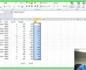We’ve created an array formula in one cell.Excel Video 346 shows to create an array formula in multiple cells at the same time.It’s easy to create an array formula in multiple cells.Select the cells that you want to populate with the formula, enter the formula that includes the range of cells you need in your final answer, and then press ctrl+shift+enter.As soon as you press ctrl+shift+enter, Excel adds the braces around your formula and creates the appropriate formula in each cell.