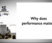 The performance of your application affects your business more than you might think. Top engineering organizations think of performance not as a nice-to-have, but as a crucial feature of their product. Those organizations understand that performance has a direct impact on user experience and, ultimately, their bottom line. Unfortunately, most engineering teams do not regularly test the performance and scalability of their infrastructure. Dustin Whittle shares the latest performance testing tools