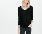 Luxe Wool LS Black from wool