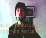 MACCAMAN-SIR PAUL McCARTNEY TRIBUTESINGS A MEDLEY OF BEATLE PAUL HITS FR0M THE 60S, WINGS OF THE 70s &amp;SOLO 80s. BOOK A NIGHT OF PURE ENTERTAINMENT &amp; GREAT MEMORIES WITH JIMMY STANLEY AS THEUK&#39;SNo.1 TRIBUTE TO SIR PAUL.