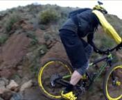 Aidan Bishop and James Allaway out in Spain for a weekend&#39;s pre season ridng on the Cannondale Jekyll&#39;s.Sun, rain and cerveza&#39;s......ingredients for good times!!