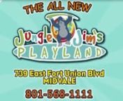 Jungle Jim’s Playland is the Wasatch Fronts #1 indoor amusement park for young kids.