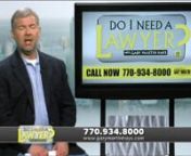 This is an excerpt from one of the recent episodes of ‘Do I Need a Lawyer?’ hosted by: Gary Martin Hays. nnIf you have a question you would like for me to answer, or if you would like to speak with me regarding a potential claim, please pick up the phone and give us a call right now.nn(770) 934-8000.nnThe number is on the screen - and so is my email address - Gary@garymartinhays.com.nnNow I’d like to talk about a case I’m handling involving a defendant that should not have been behind th