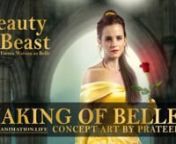 Emma Watson as BELLE in Beauty and the BeastnnI have created this concept art, with respect to Disney who have signed Emma Watson for the upcoming movie adaptation of Beauty and the Beast. I enjoy producing some artistic work, as well as filming ‘making of artwork’ videos which show my process and these can be shared for educational purposes. My videos can help new artists to quickly view how graphics can be produced and to understand that there are million ways to explore your software, you