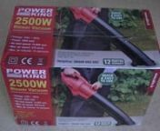 Cheap Leaf Blower Vacuum Garden Shredder &#124; Power King 2500 Watt Review &#124; Electro Reviews.nnTo buy this item click here: http://www.amazon.co.uk/gp/product/B00PB4H2SI/ref=as_li_tl?ie=UTF8&amp;camp=1634&amp;creative=19450&amp;creativeASIN=B00PB4H2SI&amp;linkCode=as2&amp;tag=electroreviewyt-21&amp;linkId=D6H53EJ4D7OHSQ2MnnTo check out our Text review visit us at : http://www.electro-review.com/review/23/Garden-&amp;-Outdoors/Power-King-2500-Watt-Blower-Garden-Vacuum-ShreddernnIn this review I take
