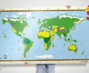 Get your kidsmap at www.awesome-maps.com or at your favorite store!nnTHE KIDSMAP - 97cm x 56cm (that&#39;s 22