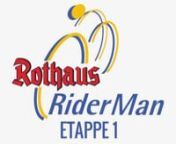 Grafischer Überflug zur 1. Etappe des Rothaus RiderMan in Bad Dürrheim/Schwarzwald