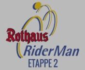Grafischer Überflug zur 2. Etappe des Rothaus RiderMan in Bad Dürrheim/Schwarzwald