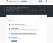 I was on Twitter the other day and ran across a Free Trial for Google Cloud products. They give you &#36;300 in credits to use in 60 days.nnhttps://cloud.google.com/free-trial/nnThis piqued my interest and my first thought was when they get my credit card information when creating the account, I&#39;ll have to be extra careful to cancel before the trial is over. Once I started reading into it, I was surprised that they said in 2 different places on the landing page and also in the welcome email I receiv