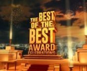 Title of The Best of the Bestfor All Hum Awards category.3D by Saad Bin Shahab Composite by Bilal Qureshi Software used 3D Studio Max 14, After Effect CS6, Vegas 11