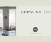 Dimpse is named after the quaint west-country dialect for the colour of twilight and is one of the cooler neutrals sitting between Pavilion Gray and Blackened. It works particularly well in very modern architectural spaces but is softer in tone than the very cool Blackened. Great on kitchen units in combination with a Down Pipe island.