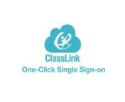 ClassLink offers one click single sign-ons (SSO) to all your apps and web resources. With more and different devices coming into the classroom and at home, education can happen anywhere. Smart educators are using ClassLink to deliver learning resources and files to any device easily through one click single sign-ons.nnThere is lots of innovation happening in education technology these days. Between widespread adoption of tablets and Bring Your Own Device programs, schools need a solution to help