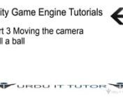 In the 3rd part of beginners c# indie game development unity tutorials in Urdu, you will learn basics of camera game object, how to make object child and parent, how camera will follow the object, how to store start position of camera, explore start function, vector 3 data type. nnShare this Video:nhttps://vimeo.com/urduittutor/csharp-unity-tutorials-in-urdu-part-3-moving-the-camerannSubscribe To Urdu It Tutor Channel and Get More Great TutorialsnVimeo:https://vimeo.com/channels/746906nnIn this