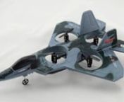 Newest electronic R/C remote control helicopter/quadcopter/warplane fighter.nCool F22 warcraft shape.n2 speed mode, for both freshman and the skilled.n4CH with 6-Axis imported gyro, more stable and easy to control.nHi-Q EPO material, super light and flexible.n2.4GHz radio, wider control range, anti-interference, swift reaction.n3D all-direction rolling stunt.n n100% genuine new, high quality.nBrand:CheersonnItem number:6048FnMaterial:EPO + electronic elementsnSize:31 x 13 x 40cmnFlying time:10 m