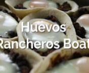 A fun twist on a classic favorite! These Huevos Rancheros Boats are perfect for any meal. “Make it your own way” with a variety of different toppings, this dish will definitely satisfy!