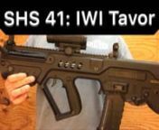 SHS 41 - IWI Tavor BullpupnnOn this episode of the Second Hand Showcase, we are featuring a “somewhat” new design for the used gun counter: A IWI Tavor rifle. nnWhat makes this bullpup design interesting when compared to most other bullpup’s is the fact it is very modern in construction, design and features. nnIMO all bullpups are locked in a vicious development cycle: It’s never been thought of as a mainstream design. Hence isn’t bought by that many modern customers. And this lack of