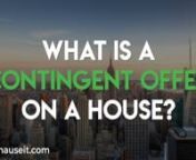 What Is a Contingent Offer on a Home? Learn More: https://www.hauseit.com/what-is-a-contingent-offer-on-home/nnCalculate Your Buyer Closing Costs: https://www.hauseit.com/closing-cost-calculator-for-buyer-nyc/nnA contingent offer on a home is an offer that discloses contract contingencies that the buyer wants in advance. Common contract contingencies include the financing contingency and the Hubbard contingency, otherwise known as a sale contingency.nnWhat Is a Non-Contingent Offer?nnA non-conti