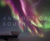The South Pole is one of the coldest, driest and harshest places on earth. The Aurora Australis can be seen together with the core of the milkyway only here in Antarctica. Temperatures below -70°C/-95°F during the polar night are not uncommon. Together with strong winds and exceptional aridity this is one of the hardest places to shoot timelapse in. Special equipment has been constructed and modified to keep the cameras running.nRead more about it here: http://www.antarctic-adventures.de/nShot