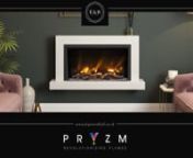 PRYZM: REVOLUTIONIZING FLAMESnnBRITISH MADEnnhttps://www.elginandhall.co.uk/collection/pryzm/nhttps://www.elginandhall.co.uk/find-a-retailer/nn-nEXPERIENCE THE LIGHTnnCelebrating contemporary design and embracing advanced technology, Elgindeep red, golden amber or a combination of both. The realistic log bed smoulders to showcase intricate hand finished detail.Switch your fire off and a subtle smoke illusion will rise from the logs.nnThe distinctive fuel bed of the Pryzm comes to life as amb