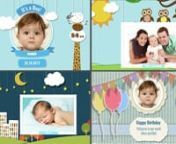 ✔️ Download here: nhttps://templatesbravo.com/vh/item/baby-photo-album-birthday/14648981nnnnThis is beautiful photo album for your new born child. Either for boy or girl and your family. Very easy to customize and also the video tutorial with all instruction included. Hope you will like it.nnFULL HD resolution;n100% After Effects projectnNo plugin requirednVideo tutorial includednAfter Effects [information on project page] or highernnMusic here