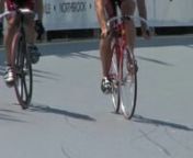 In footage from a 1990 world championship sprint race, two riders try and hold their bikes in place on the track as long as they possibly can. A second race between two contemporary riders shadows the original race, and a decayed velodrome overlaps with the memory of the stand-still. nnThe Battle of the Stand-Stills (15:00, 2010) is part documentary, part structural film, and part found-footage film. As three racing locations and times intersect, images from earlier races are recalled by an anno
