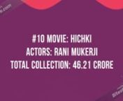 List of top 10 Bollywood Movies of 2018