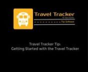 The Travel Tracker field trip software makes it simple for users to get started with this quick