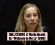 Real casting video of Latvian actress Marija Linarte for