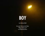 BOY - TRAILERJUNGE AKTEURE - JUNGES.THEATERBREMEN from boys dont cry film 1999