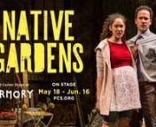 www.pcs.org/gardensnMay 18 — June 16, 2019nnA boisterous backyard battle.nn“Native Gardens is a true breath of comic fresh air.” —DC Theatre ScenennIn this hilarious hot-button comedy, cultures and gardens clash, turning well-intentioned neighbors into feuding enemies. When a questionable fence line puts a prize-worthy garden in jeopardy, neighborly rivalry escalates into an all-out border dispute, challenging everyone’s notions of race, privilege, class, and good taste. From the outra
