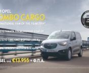 To Opel Combo Cargo με εντυπωσιακό χώρο φόρτωσης. from combo