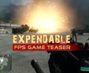 Superprevis provided cinematic consulting, editing and music composingfor teaser of &#39;Expandable&#39; - game in development. Started as game modification for Crysis 2, this first person shooter has been during six month period developed into a full game by Roy Shapira - one-man-band game designer. After this mocup teaser-trailer, Roy managed to assemble small crew of game asset creators, and under the name of Space Cowboys - move on to the next project - Petrograd.nnExpandable game mod won few game
