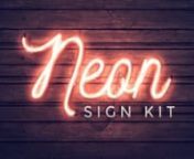 Purchase and Download - https://1.envato.market/DMBQjnnNeon Sign Kit features everything you need to create realistic, 3D neon signs directly from After Effects. A simple yet powerful set up that’s perfect for creating neons with your text, logos and images – no plugins required.nnTake your scenes even further with all of the built-in extra features, including the ability to make a 3D sign, put your neon between panes of glass, place it on an editable truss system, or mount it to a wall.nnCr