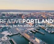 A one minute video collage highlighting the cultural life of Portland, produced by Creative Portland and edited by p3 with a soundtrack by Batimbo United, recorded at Maine College of Art by Steve Drown, Coordinator of the Bob Crewe Program in Art &amp; Music.