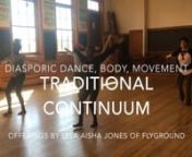 In this workshop or intensive movers will experience diasporic movement cultures of black/African descent as alive, introspective, communal, and limitless, all while maintaining the essences of their origins. The movers who will enjoy this class know their own bodies through meditative movement practices, somatics, church, black/African diasporic dance forms, yoga, hip hop, tai chi, family reunions, house, backyard bbqs etc. and have spent significant time with their bodies in movement, no matte
