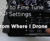 www.adorama.comnnIn this tutorial Dirk Dallas of fromwhereidrone.com shares a more advanced tutorial for DJI Mavic Air, Mavic Pro, Phantom and Inspire drone pilots that demonstrates how to adjust the EXP settings (which refer to the exponential curves found in the DJI GoApp). Adjusting the EXP settings tweak how sensitive your sticks are to input which results in either smoother movement or more aggressive movement when your drone is pitching forward, backward, yawing, descending or ascending.nn