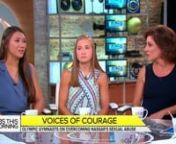 Kyla Ross, Madison Kocian, and Miss Val speak on the abuse of Larry Nassar and USA Gymnastics from gymnastics madison