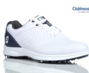 View the 360° video of the FootJoy ARC SL 59704 Golf Shoe (White/Blue) at Clubhouse Golf.nnhttps://www.clubhousegolf.co.uk/acatalog/FootJoy-ARC-SL-59704-Golf-Shoes-White-Navy.html