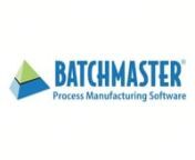 BatchMaster Software 30\ from batchmaster software