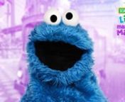 Sesame Street Live! Make Your Magic Character Intro - Cookie Monster from sesame street intro