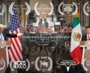5 min I /Sci-Fi-Docufiction I México/Canadann[ENGLISH] Cassandra Noriega, a news journalist, exposes the truth behind a controversial ground-based drone program known as the Leviticus 24:20 Initiative. A Mexican and American jointly implemented strategy that eradicates violence with violence to fight drug trafficking, border control and organized crime in Mexico.n[SPANISH] Cassandra Noriega, periodista en televisión, expone la verdad detrás de un programa gubernamental de drones terrestres co