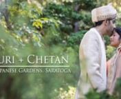 The beautiful wedding of Kasturi and Chetan at Hakone Gardens in Saratoga, CA.nPhoto and cinema by http://www.WeddingDocumentary.com