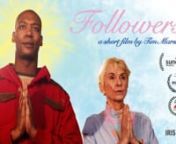 Lynn, a lonely elderly woman, finds solace in an unlikely vision of Jesus that happens to be on the shorts of a young gay man at her swimming class. Convinced God has sent him to her, Lynn befriends the young man in hopes he will save her from loneliness.nn‘Followers’ is a dark-comedy drama about faith and loneliness, how the two intertwine and how we all need something or someone to follow.nnThe film was shot in Wales, UK with funds from the Iris Prize which was awarded to writer/director T