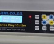 Vinyl cutter are becoming more and more popular in the sign making market.nSince 2012, when am.co.za open it&#39;s door, the V-Series vinyl cutter was, and still remains to this day the hottest sale.nThe popularity of the V- Series remains due to the fact that it has very basic features, and just as it once was, still is the nlowest price vinyl cutter in its class. nnHowever through the years we have upgraded many features resulting in our latest model which includes:n a 32-bit ARM CPU with 512K I